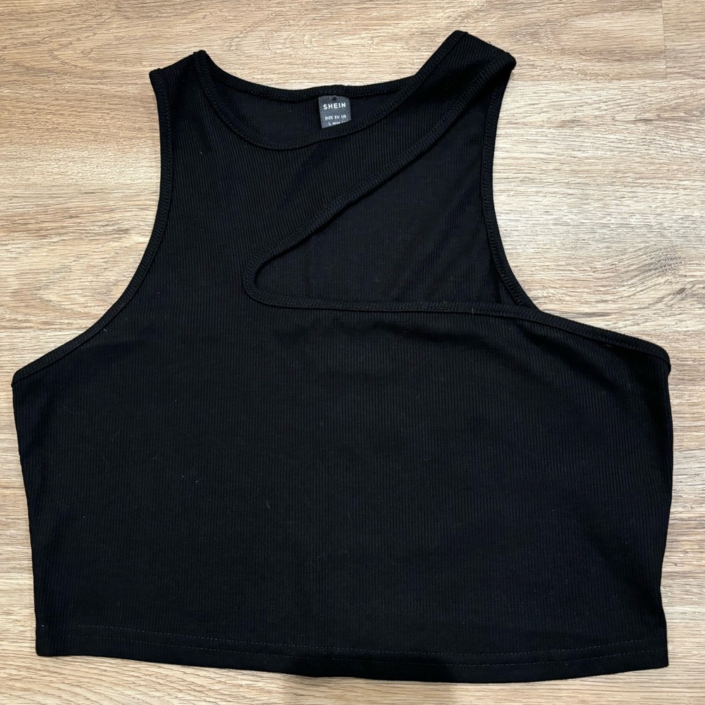 Black Crop Top